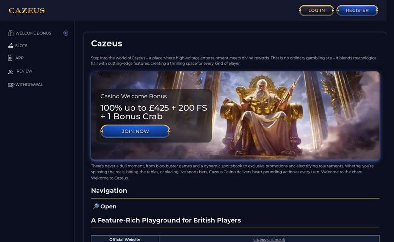 Cazeus Casino